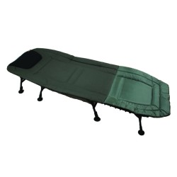 Pat Prologic Cruzade Bedchair, 8 picioare, 200x45x75cm