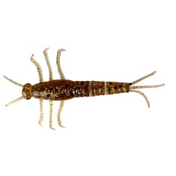 Nălucă Savage Gear 3D PVC Mayfly, Brown Glitter, 5cm, 8buc/plic
