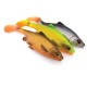 Shad Savage Gear 3D Roach Paddle Tail, Firetiger, 7.5cm/5g, 4buc/plic