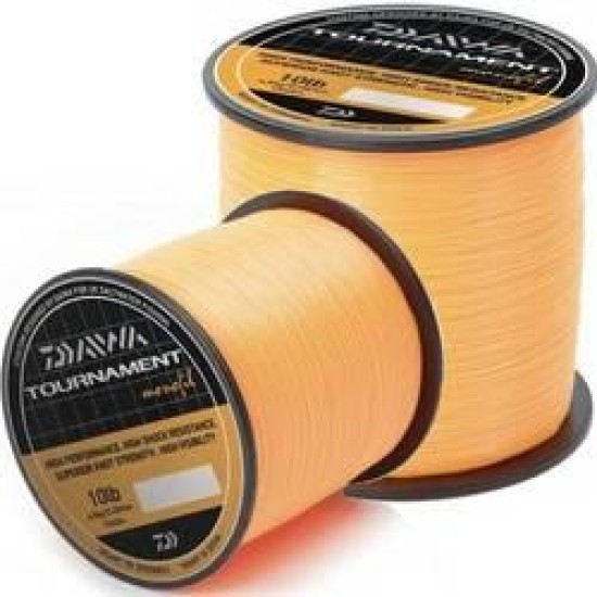 Fir monofilament Daiwa Tournament, Fluo Orange, 0.35mm/6.8kg/1040m