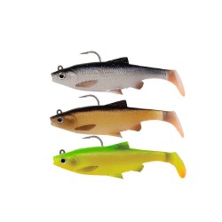 Kit Shad Savage Gear 3D Roach S&J, 7.5cm/19g, 3buc/plic