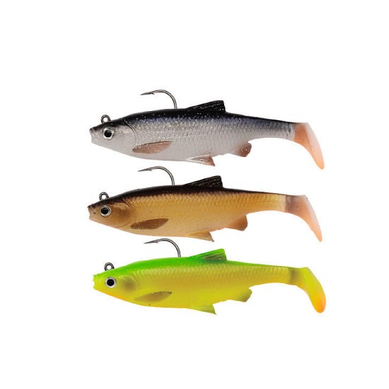 Kit Shad Savage Gear 3D Roach S&J, 7.5cm/19g, 3buc/plic