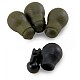 Biluțe antișoc Lineaeffe Quick Change Beads, Green, 6mm, 6buc/plic