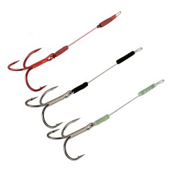 Montură cu ancoră Savage Gear Carbon, Nr.4/7.5cm, 3buc/plic