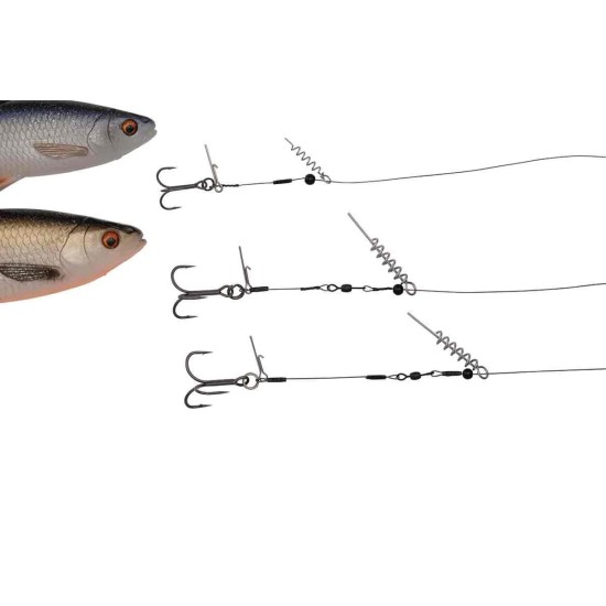 Montură Savage Gear Corkscrew, Nr.2, 30cm, 2buc/plic