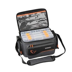 Geantă + 4 cutii Savage Gear System Box Bag, Large, 24x47x30cm