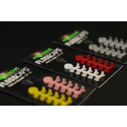 Opritor tip capsă pentru boilies Korda Floss Caps, Transparent, 20buc/plic