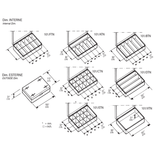 Cutie Plastica Panaro Fly, 16x10x2cm Cutie Plastica Panaro Fly, 16x10x2cm