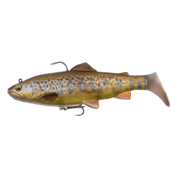 Nălucă Savage Gear 4D Trout Rattle, Dark Brown Trout, 12.5cm/35g
