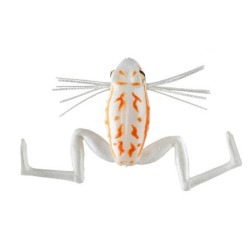 Broască Daiwa Prorex Micro Soft Bait Frog, Albino, 3.5cm