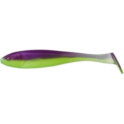 Shad Illex Magic Slim, Purple Chartreuse, 6.5cm/2g, 12buc/plic