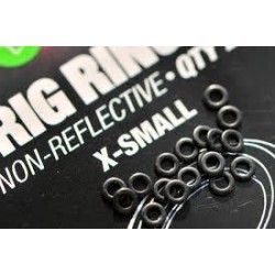 Anouri rotunde Korda Rig Rings, Large, 20buc/plic
