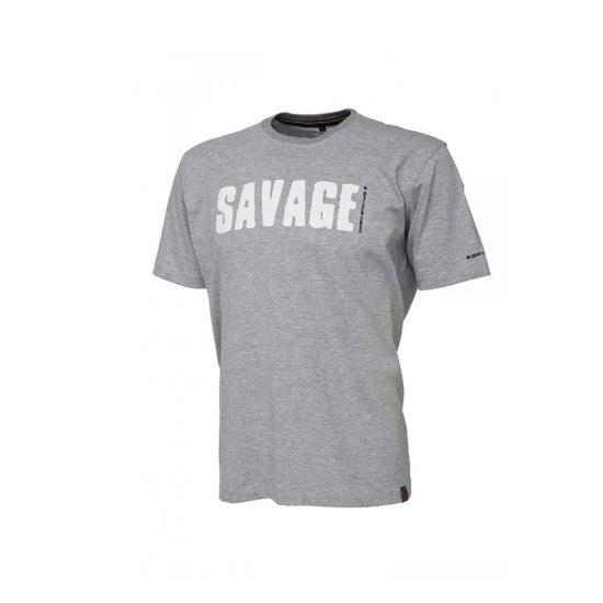 Tricou Savage Gear Simply, Light Grey, Medium
