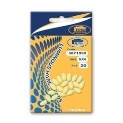 Set opritoare din silicon Lineaeffe Fluo, 55buc/plic
