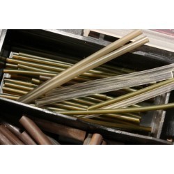 Tub termocontractabil Korda Shrink Tube, Clay, 1.6mm/5.5cm, 8buc/plic