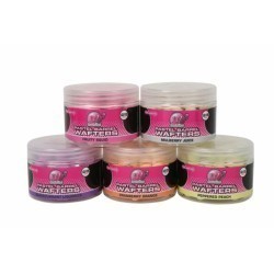 Dumbell critic echilibrat Mainline Pastel Barrels Wafters, Blackcurrant Liquorice, 12x15mm