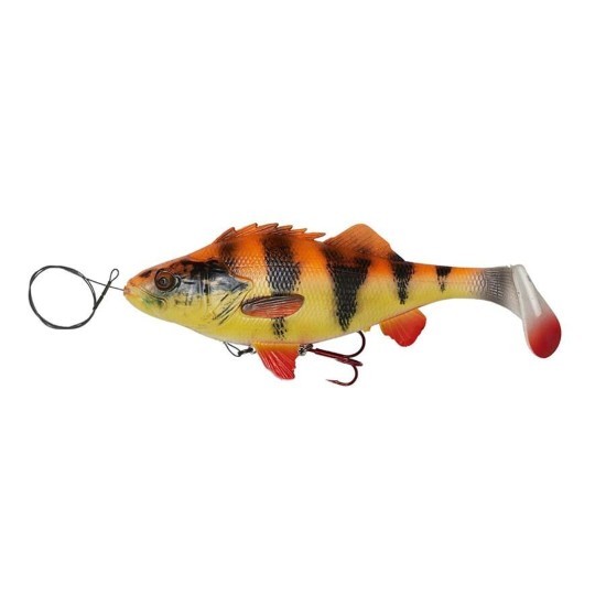 Nălucă Savage Gear 4D Perch Shad, Albino, 12.5cm/23g Nălucă Savage Gear 4D Perch Shad, Albino, 12.5cm/23g