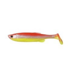 Shad Savage Gear Fat Minnow T-Tail, YR Fluo, 9cm/7g, 4buc/plic