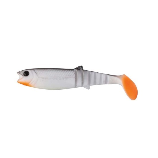 Shad Savage Gear Cannibal Shad, White Black, 12.5cm, 20g, 3buc/plic