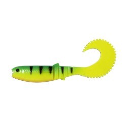 Shad Savage Gear Cannibal Curltail, Firetiger, 10cm, 5g, 4buc/plic