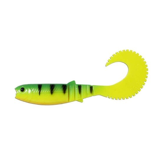 Shad Savage Gear Cannibal Curltail, Firetiger, 12.5cm, 10g, 3buc/plicL Shad Savage Gear Cannibal Curltail, Firetiger, 12.5cm, 10g, 3buc/plicL