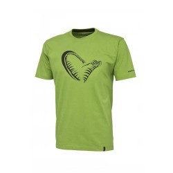 Tricou Savage Gear Simply Jaw, Green, Medium