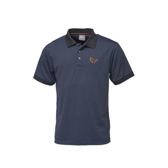 Tricou Polo Savage Gear Simply, Bleumarin, Medium