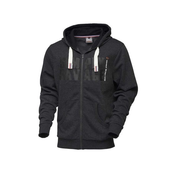 Hanorac Savage Gear Simply Savage Raw Zip, 2X-Large Hanorac Savage Gear Simply Savage Raw Zip, 2X-Large