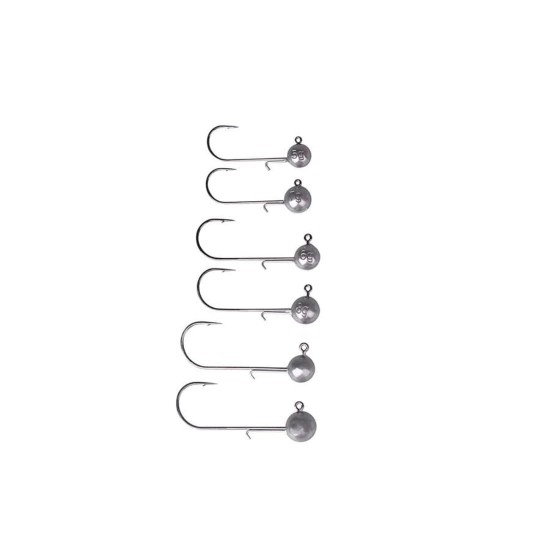 Jig Savage Gear Ball Head Tournament, Nickel, Nr.2/0/5g, 25buc/plic