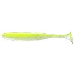 Shad Daiwa Tournament D'Fin, UV Lime Pearl, 10cm, 7buc/plic