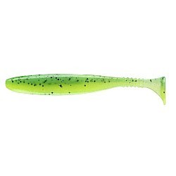 Shad Daiwa Tournament D'Fin, UV Chartreuse Tiger, 10cm, 7buc/plic