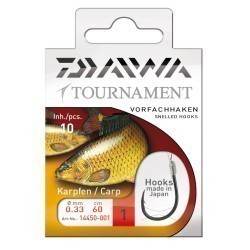 Cârlige legate Daiwa Tournament Nr.6, 10buc/plic