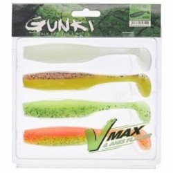 Shad Gunki Peps, Dark Water Mix II, 7cm/2.5g, 4buc/plic