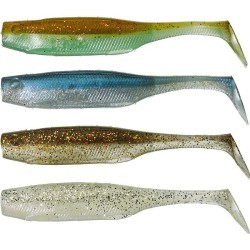 Shad Gunki Peps, Clear Water Mix, 9cm/5.3g, 4buc/plic