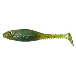 Shad Gunki Grubby SL, Motoroil Red, 8.5cm/6.2g, 6buc/plic