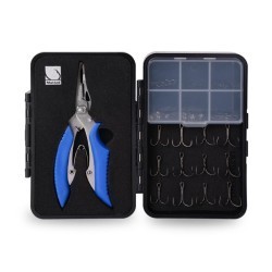 Kit Clește multifuncțional + Accesorii Mustad Hook Replacement Finesse