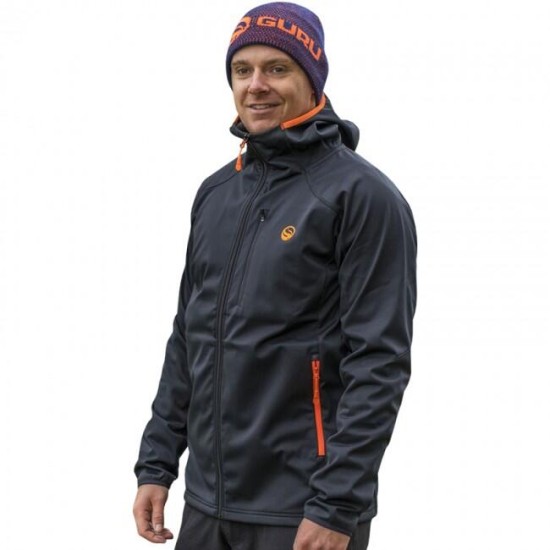 Jachetă Guru Softshell Navy, Medium