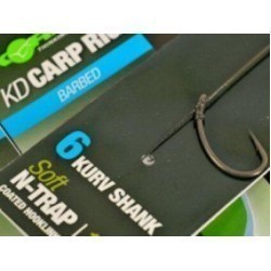 Montură Korda N-Trap Kd Kurv, Nr.4/20lbs, 1buc/plic