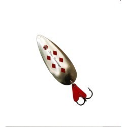 Linguriță oscilantă Mișu Flamingo, Argintată, 13g