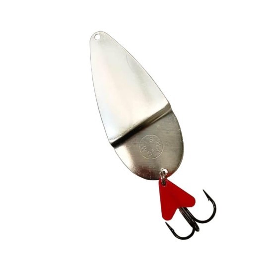 Linguriță oscilantă Mișu Dolinger Gigant, Argintată, Mare, 20g