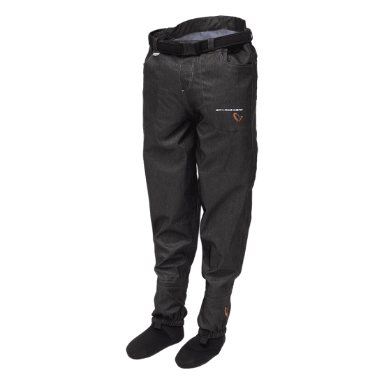 Pantaloni Savage Gear Denim Waist Waders Stocking Foot, 2X-Large  ﻿