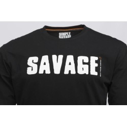 Tricou Savage Gear Simply Savage Logo Tee, Medium