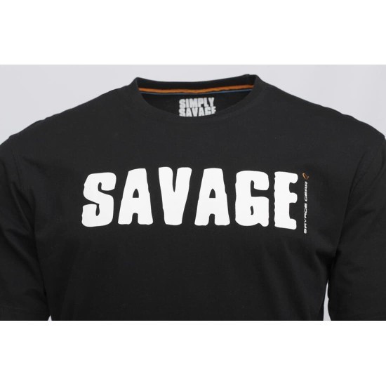 Tricou Savage Gear Simply Savage Logo Tee, 2X-Large