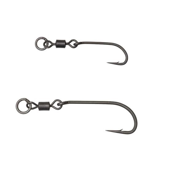 Cârlige Prologic Swivel Hooks Long Shank, Nr.6, 5buc/plic