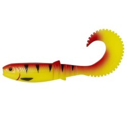 Shad Savage Gear Cannibal Curltail, Golden Ambulance, 12.5cm, 10g, 3buc/plic