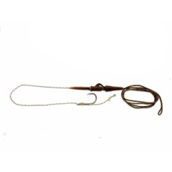 Montură plumb pierdut Lineaeffe Lead Core Safety Green, 70cm, Nr.2