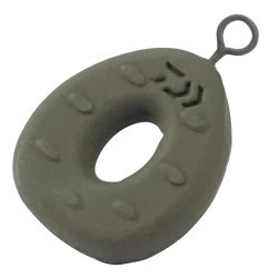Plumb Feeder Daiwa N'Zon Oval Bomb, 60gr, 2buc/plic