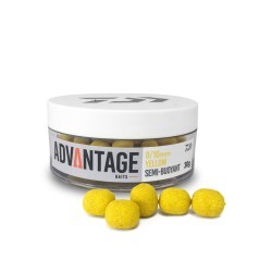 Dumbell critic echilibrat Daiwa Advantage Semi Buoyant, 6/8mm, Yellow, 30g/borcan