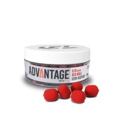 Dumbel critic echilibrat Daiwa Advantage Semi Buoyant, Red Krill, 8/10mm, 30g/borcan