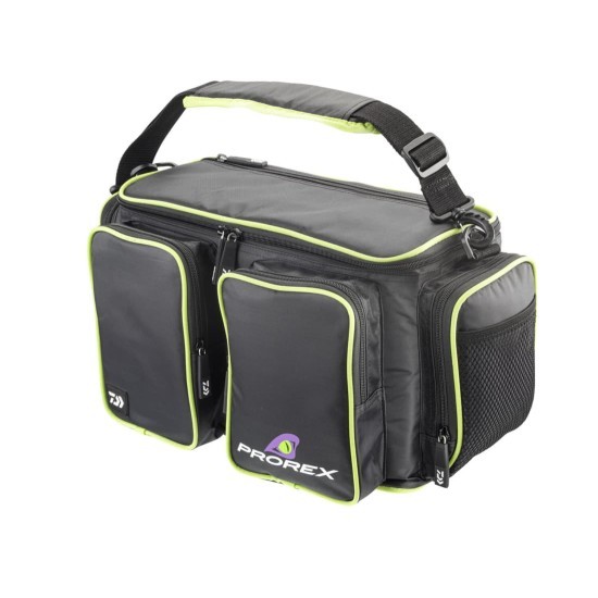 Geantă + 4 cutii Daiwa Prorex Tackle Bag, Large, 38x18x24cm